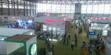 2014昆明藥交會今日開幕，畢加展臺人氣領先