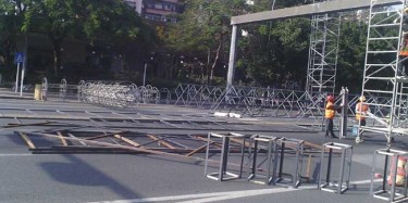 聚焦展覽營銷——辭舊迎新，畢加為深圳羅湖愛國花市搭建