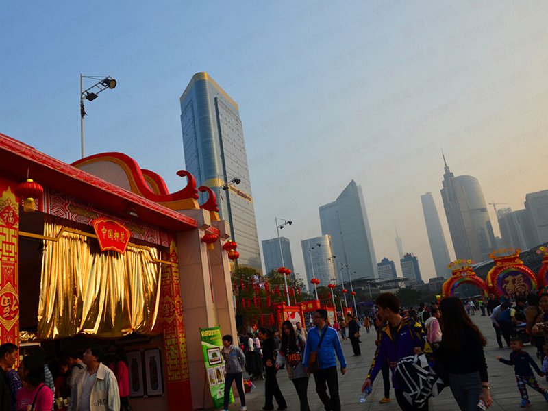 廣州天河迎春花市裝飾 廣州天河迎春花市裝飾