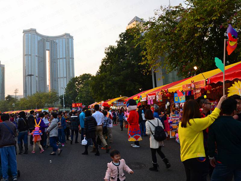 廣州天河迎春花市搭建 廣州天河迎春花市搭建