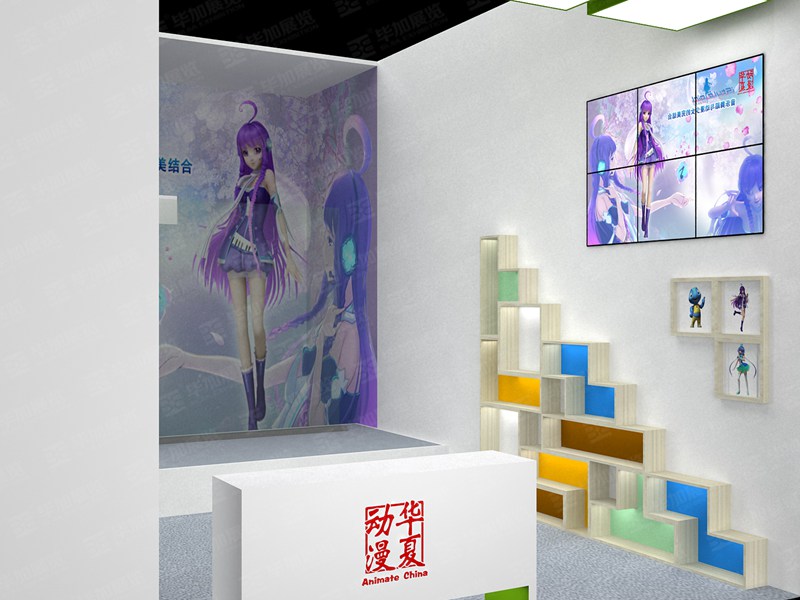 動(dòng)漫展臺(tái)布展 動(dòng)漫展臺(tái)布展