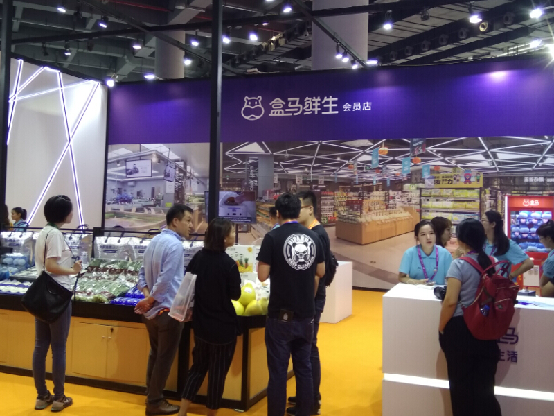 盒馬——零售展展臺設(shè)計 盒馬——零售展展臺設(shè)計