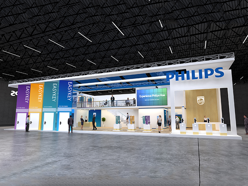 飛利浦智能鎖——智能家居展設(shè)計(jì)搭建 飛利浦智能鎖——智能家居展設(shè)計(jì)搭建