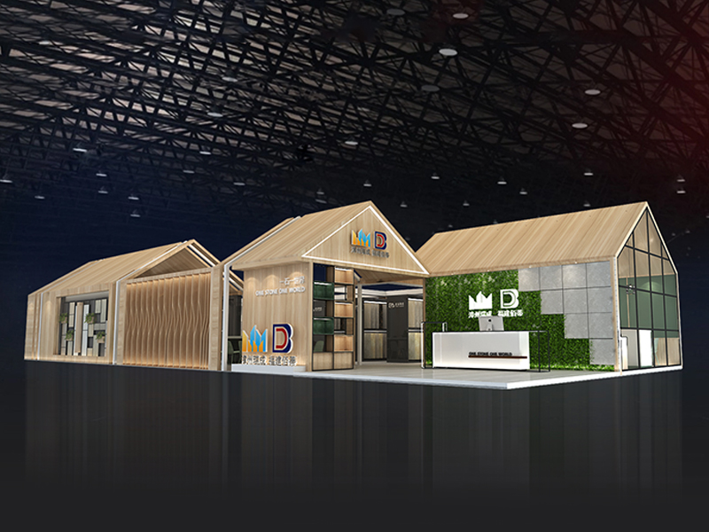 潭州瑞成—陶瓷展展臺施工布置