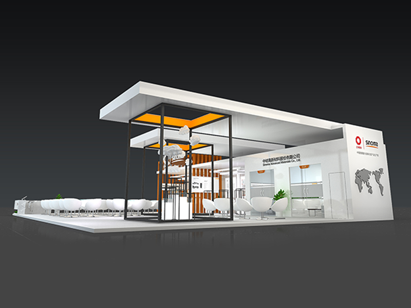 中材高新——陶瓷展展覽設計 中材高新——陶瓷展展覽設計