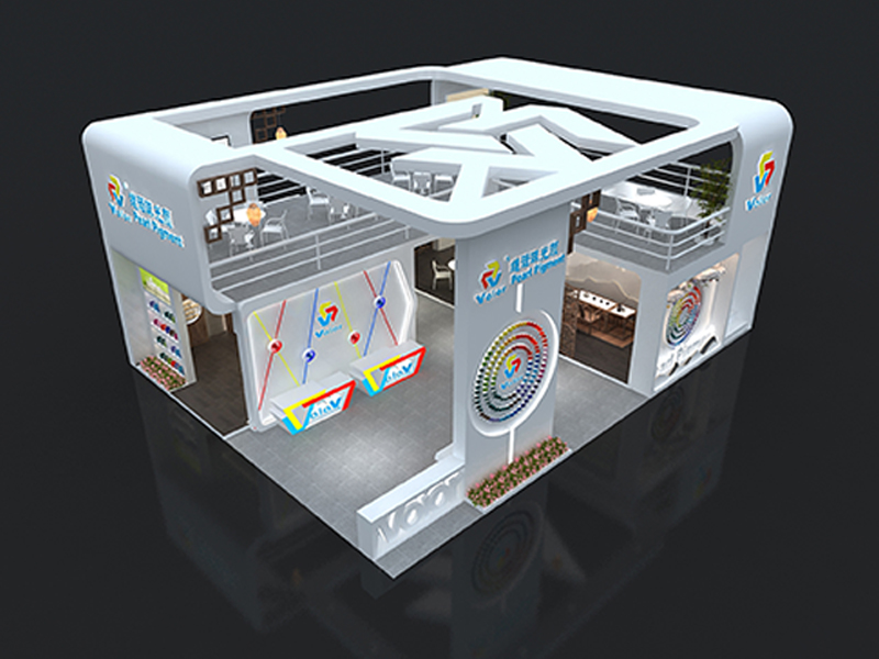 維諾珠光顏料——涂料展攤位搭建 維諾珠光顏料——涂料展攤位搭建