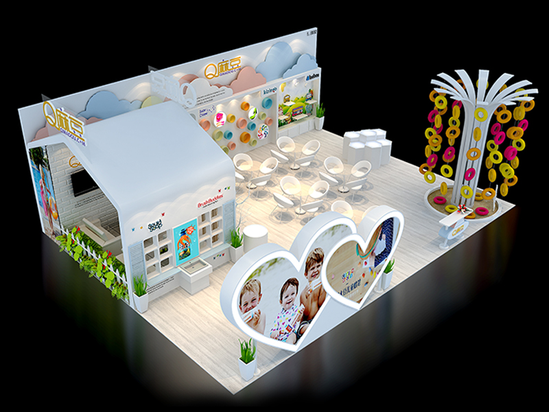 大頭無線——嬰童展展臺搭建 大頭無線——嬰童展展臺搭建