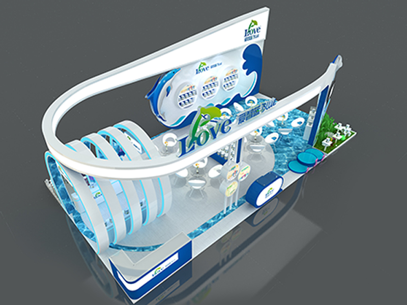 愛智藍——嬰童展展臺搭建 愛智藍——嬰童展展臺搭建
