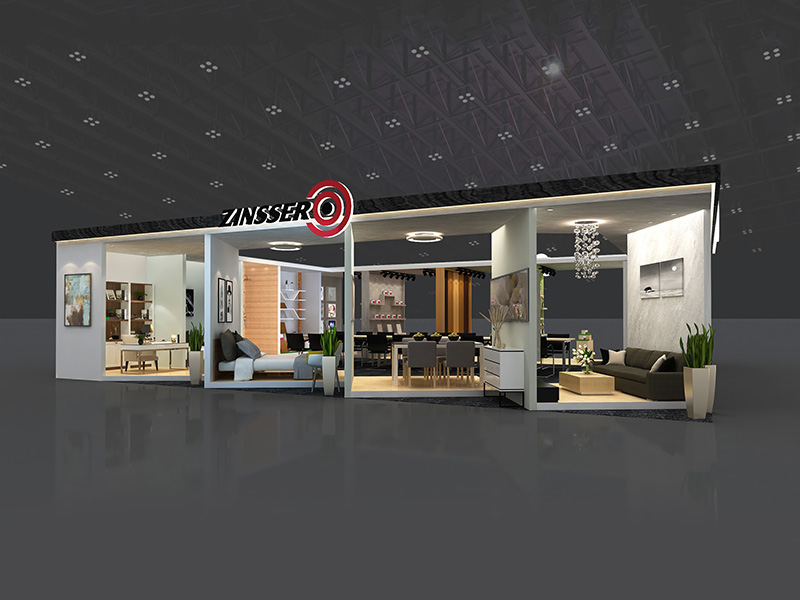 連年家居——涂料展設計搭建 連年家居——涂料展設計搭建