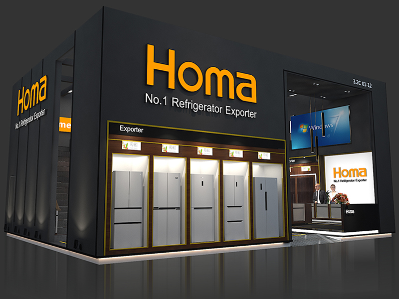 奧馬—廣交會展臺搭建 奧馬—廣交會展臺搭建