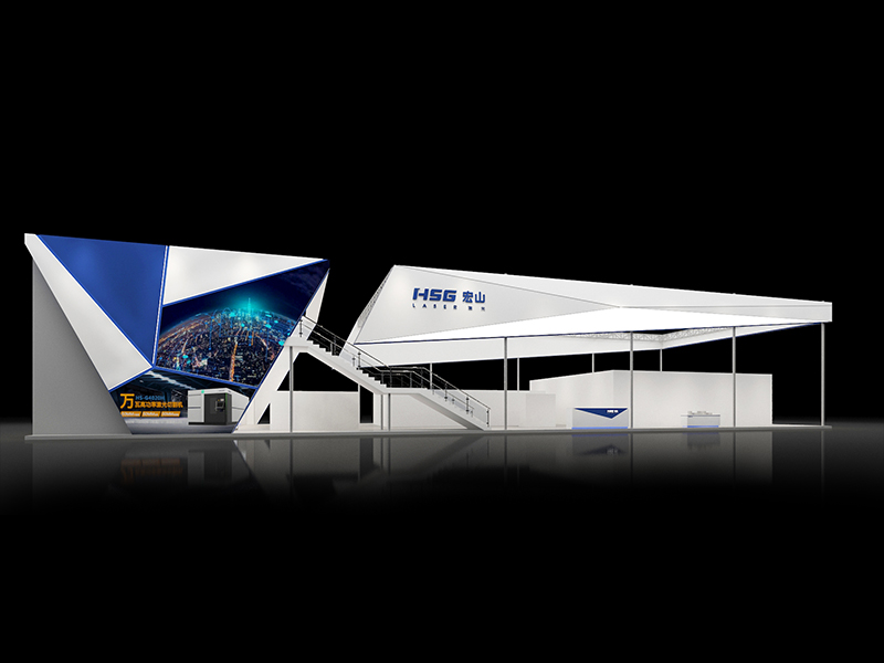 宏山激光—機械展展覽設計 宏山激光—機械展展覽設計