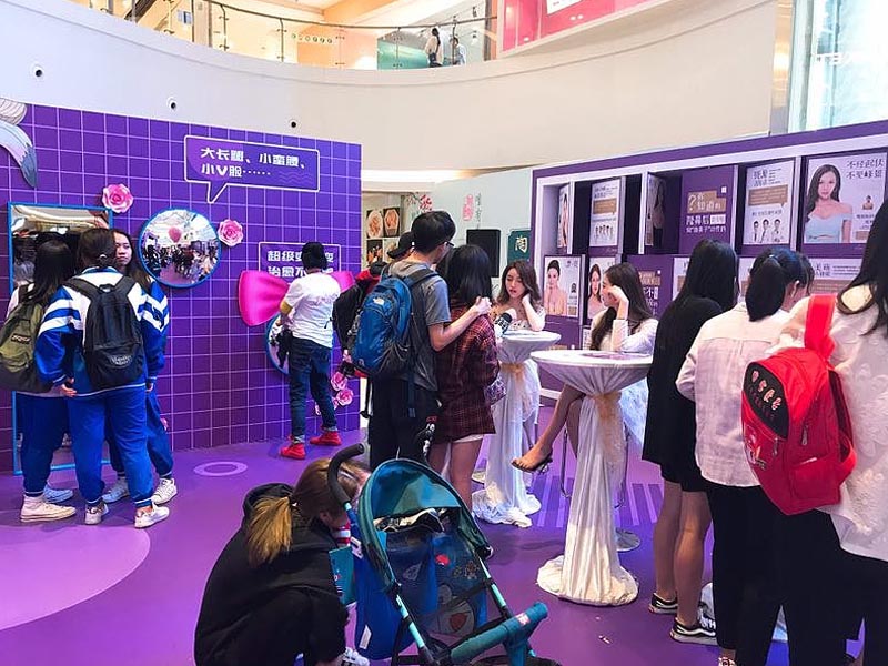 廣州美萊—快閃店搭建 廣州美萊—快閃店搭建