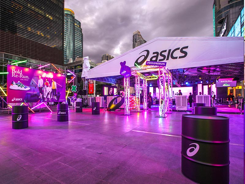 ASICS—快閃店搭建 ASICS—快閃店搭建