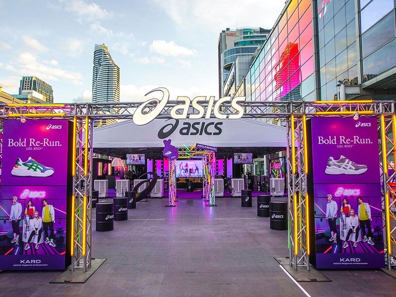 ASICS—快閃店搭建 ASICS—快閃店搭建