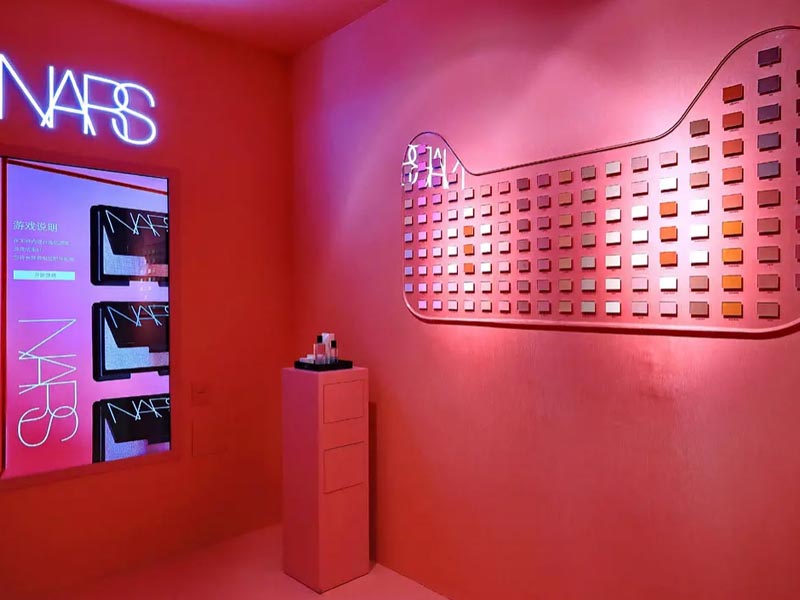 NARS彩妝屋—快閃店搭建 NARS彩妝屋—快閃店搭建