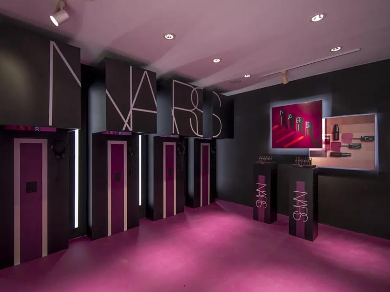 NARS彩妝屋—快閃店搭建 NARS彩妝屋—快閃店搭建