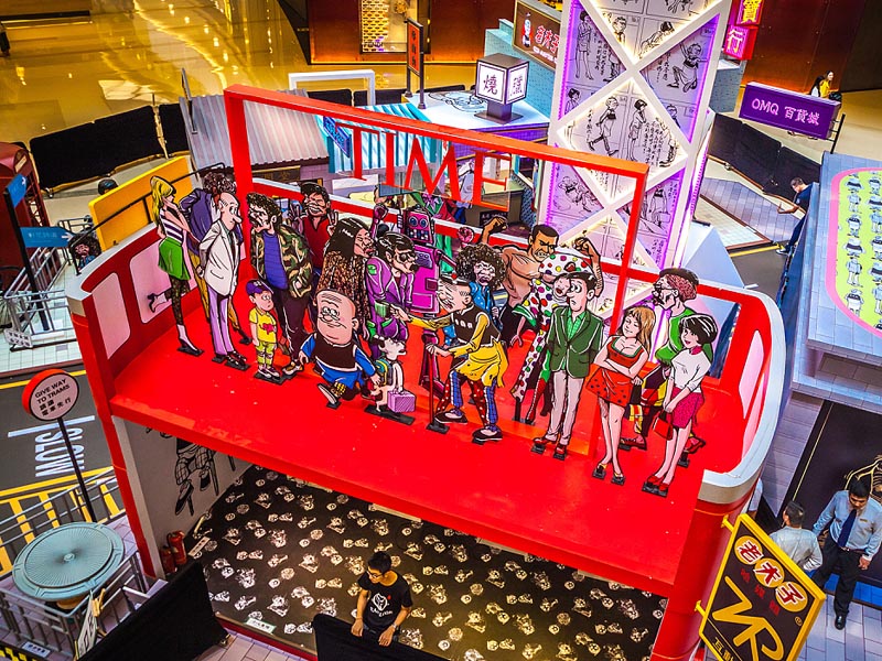 老夫子杭州萬象城—快閃店搭建 老夫子杭州萬象城—快閃店搭建