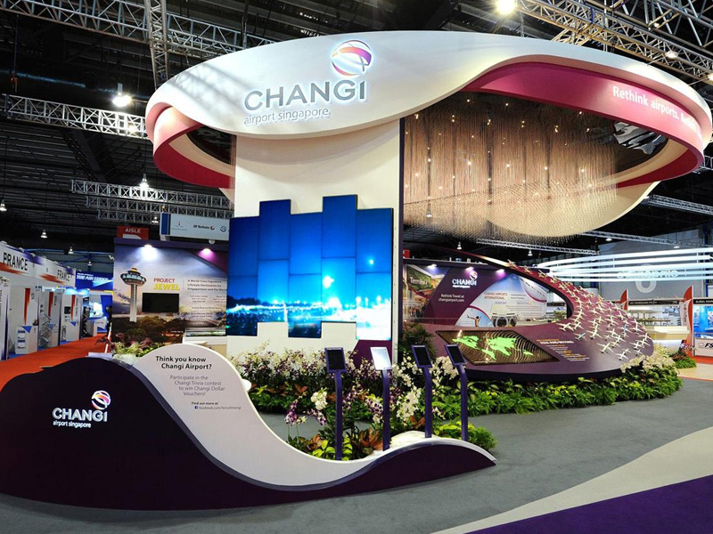 樟宜機場——航展設計搭建 樟宜機場——航展設計搭建