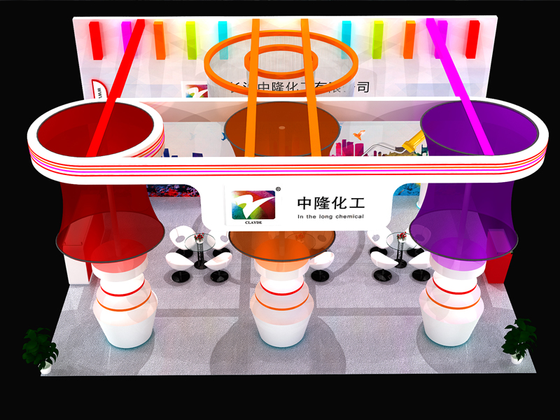 中隆化工——涂料展設(shè)計搭建 中隆化工——涂料展設(shè)計搭建