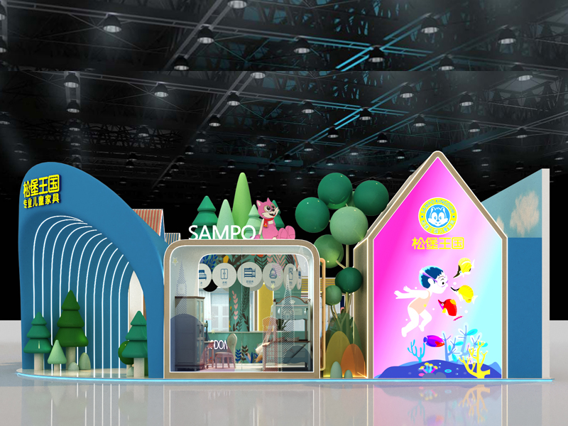 松堡王國(guó)—家具展展位搭建 松堡王國(guó)—家具展展位搭建