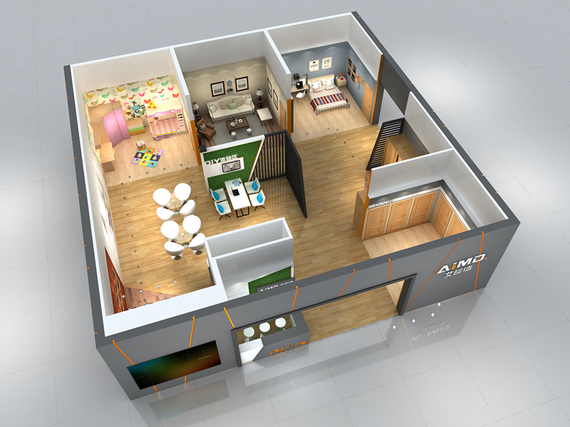 艾穆德衣柜——家具展設(shè)計(jì)搭建 艾穆德衣柜——家具展設(shè)計(jì)搭建