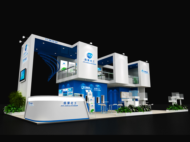 泰格聚合物——涂料展展臺搭建 泰格聚合物——涂料展展臺搭建