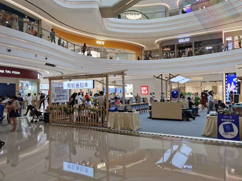 倍輕松——商場快閃店設計搭建 倍輕松——商場快閃店設計搭建