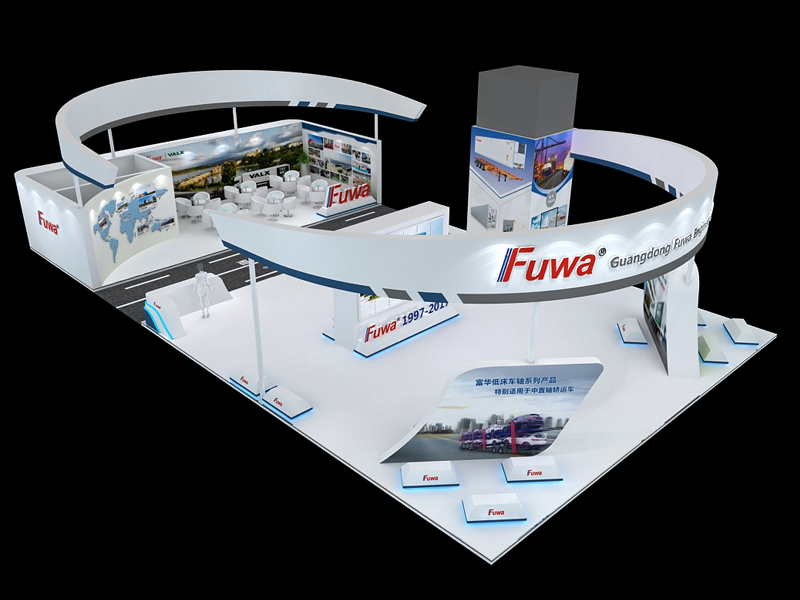 富華機械—汽車展設計布置 富華機械—汽車展設計布置