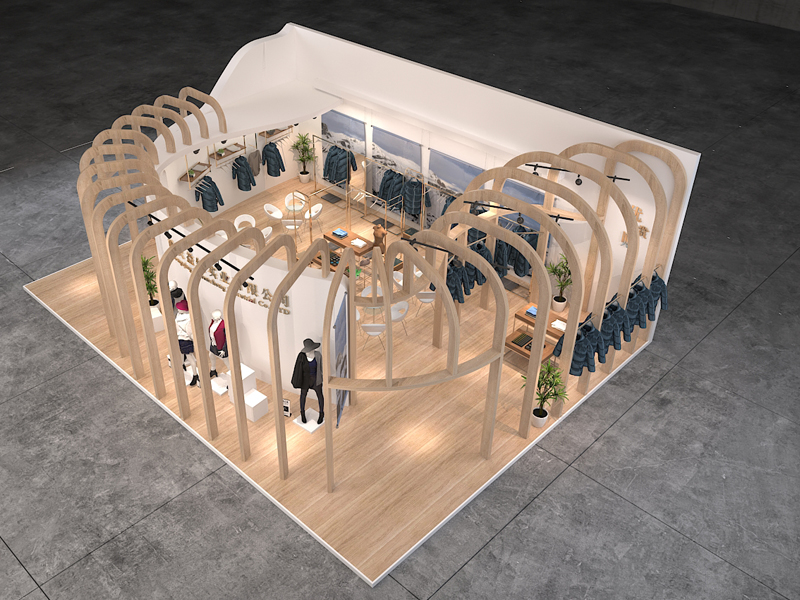 重慶益鋮——服裝展設計搭建 重慶益鋮——服裝展設計搭建